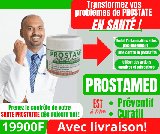 PROSTAMED - Prenez Soin de Votre Prostate et Améliorez Votre Confort Urinaire